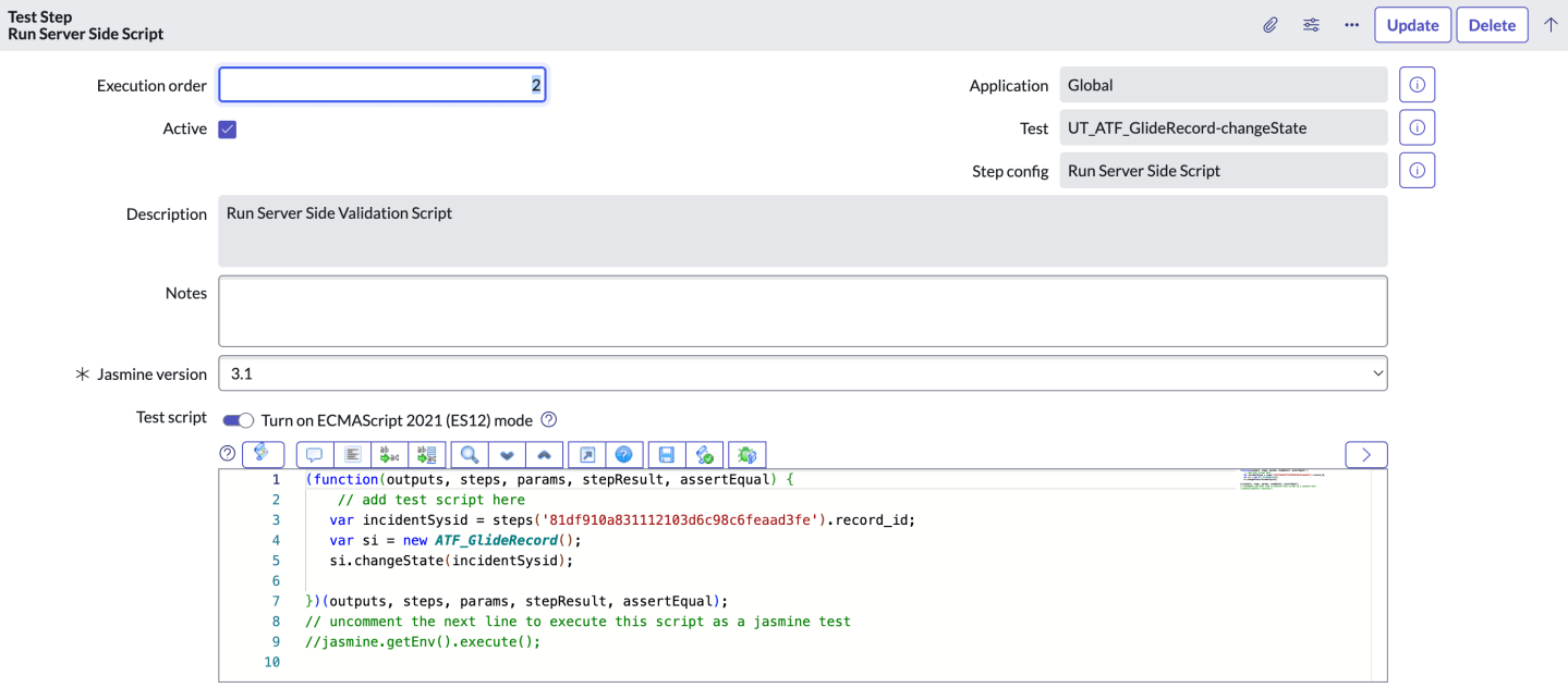How to Test a Server-Side Script Using Automated Test Framework (ATF ...