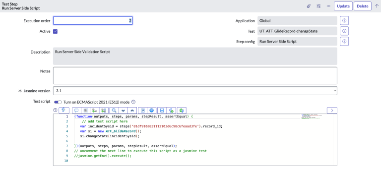 How to Test a Server-Side Script Using Automated Test Framework (ATF ...